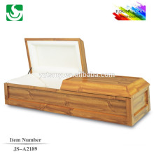 Paulownia wooden Cremation American style casket